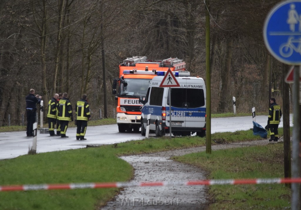 Schwerer VU Krad Pkw Koeln Porz Eil Grengeler Mauspfad P299.JPG - Miklos Laubert